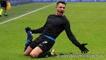 Alexis Sánchez se vistió de héroe en la final de la Supercopa de Italia - ESPN Deportes