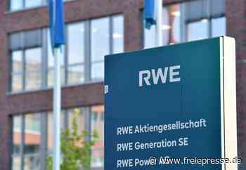 RWE schneidet 2021 besser ab als erwartet - Freie Presse