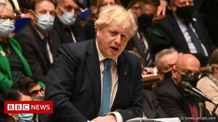 Downing Street parties: Boris Johnson vows to fight on as MPs await Sue Gray report - BBC News