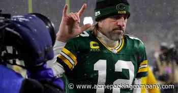 Aaron Rodgers says he will make his retirement decision in February - Acme Packing Company