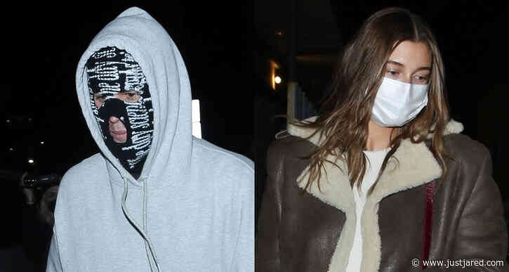 Justin Bieber Wears Ski Mask to Church Service with Wife Hailey