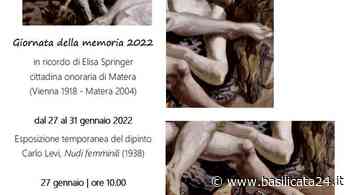 Olocausto, a Matera esposta l'opera di Levi premonitrice dell'orrore nazista - Basilicata24