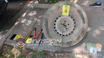 Los atraparon con una rueda robada y al rato quedaron libres - Mejor Informado