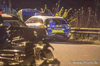 Polizisten schwer verletzt: Auto kracht auf Streifenwagen - Hamburger Morgenpost