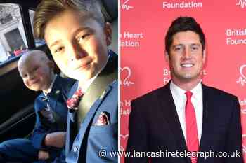 Hughie and Freddie ask Vernon Kay to help with 100km challenge