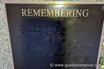 Valuable bronze memorial plates stolen from Kelowna cemetery - Quesnel Cariboo Observer