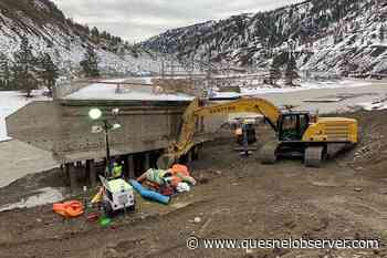 BC crews aiming for spring for Highway 8 resident access – Quesnel Cariboo Observer - Quesnel Cariboo Observer