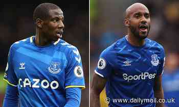 Everton dealt double injury blow with Abdoulaye Doucoure and Fabian Delph out for at least a month
