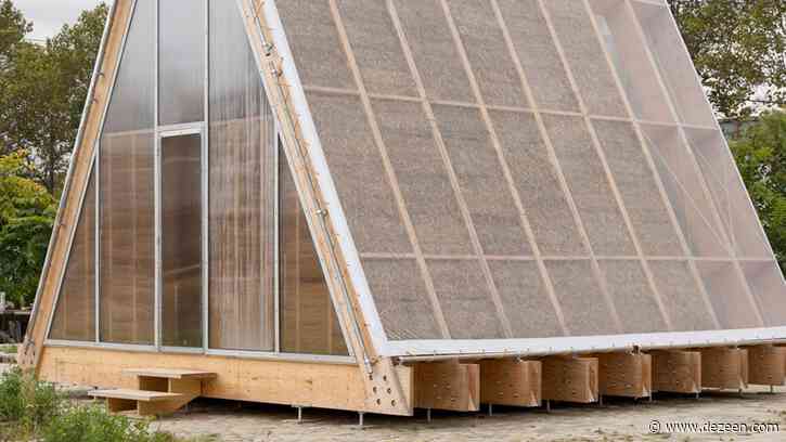 Atelier Craft and ICI! complete triangular migrant shelter in Paris