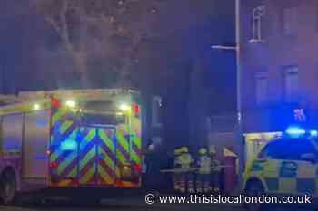 Highams Park: Car smashes into same shop as double decker bus