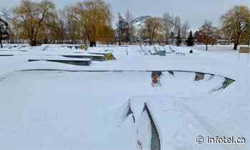 Kamloops firefighters rescue child stuck in snowy concrete skateboard park | iNFOnews | Thompson-Okanagan's News Source - iNFOnews