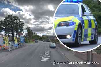 Three-year ban for driver caught in busy Herefordshire street