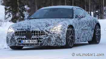 2023 Mercedes-AMG GT Coupe spied in more potent specification
