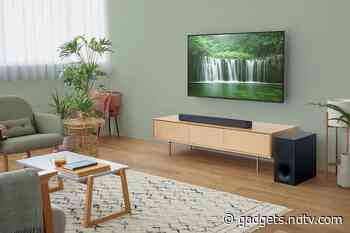 Sony HT-S400 Soundbar With 330W Output, Dolby Digital Audio Launched
