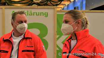 Die Malteser ziehen nach einem Jahr Impfzentrum in Rosenheim eine Bilanz