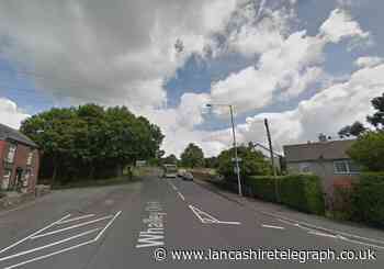 Whalley Old Road closed after pensioner crashes into stationary vehicle