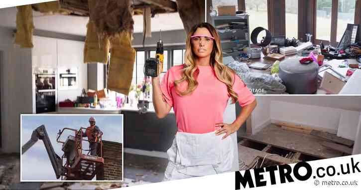 Inside Katie Price’s 19-room Mucky Mansion as she tackles collapsing ceilings, damp and mould after shelling out £1.3million