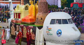 Aviation ministry's tableau debuts at R-Day parade, showcases impact of Udan - Economic Times