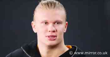 Erling Haaland names favourite food and drink after teammate said he "eats like a bear" - Mirror.co.uk