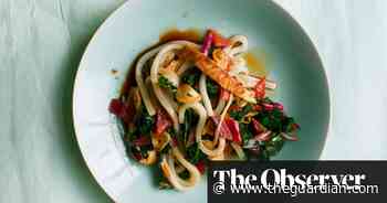 Nigel Slater’s recipe for rainbow chard, egg and noodles - The Guardian