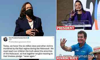 Kamala meets new anti-Semitism stained leader of Honduras today on Holocaust Memorial Day
