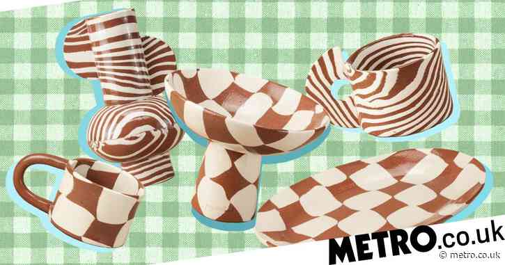 Henry Holland brings the swirl and checkerboard trends to homeware with new collection