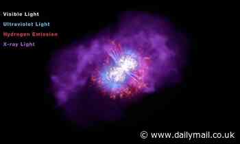 Space: 3D model shows the 'Great Eruption' that was briefly the second brightest object in the sky