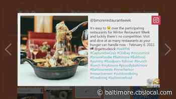 Baltimore Buzz: Baltimore Restaurant Week Kicks Off Friday - CBS Baltimore