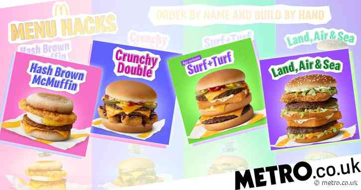 How you can order the McDonald’s fan-inspired ‘menu hacks’ in the UK – and merge some of your favourites together