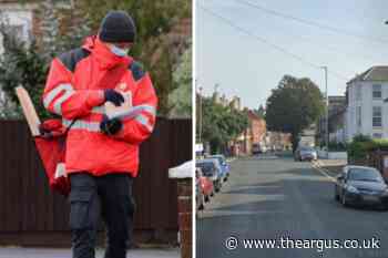 Eastbourne postman attacked by two men in Langney Road