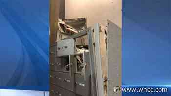 First look: damage from mailbox explosion