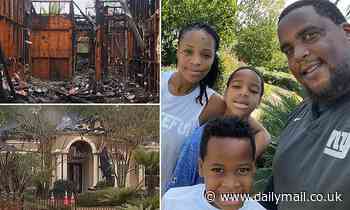 Retired Giants star Fred Robbins and his family lose 'everything' as their Florida home burns down