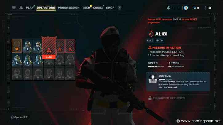Rainbow Six Extraction’s MIA Operators Keep Gameplay Fresh