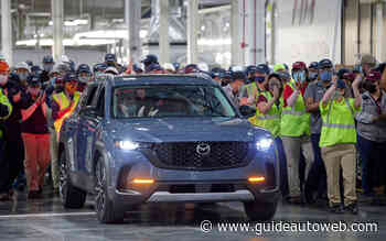 Un premier Mazda CX-50 2023 sort de l’usine