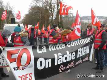 Manifestation à Epinal : près de 300 personnes dans la rue pour exiger des augmentations de salaires - Epinal infos - Epinal Infos