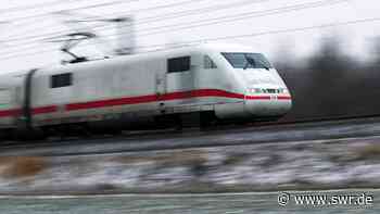 ICE-Schnellbahnstrecke Ulm-Augsburg soll längere Tunnel bekommen - SWR