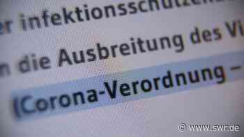 Corona-Regeln in Ulm und Neu-Ulm - das ändert sich aktuell - SWR