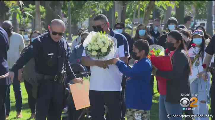 Community Plants Tree In Honor Of 2-Year-Old Keily Ayala Who Passed Last October In South Park