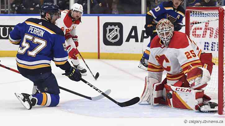Saad, Husso spark Blues to 5-1 win over Flames
