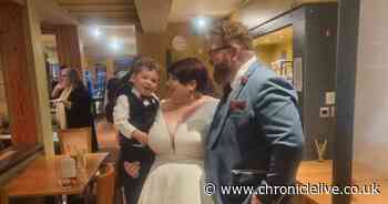 Durham couple held wedding reception at Beefeater after luxury Wynyard Hall cancelled 90-minutes before they tied knot - Chronicle Live