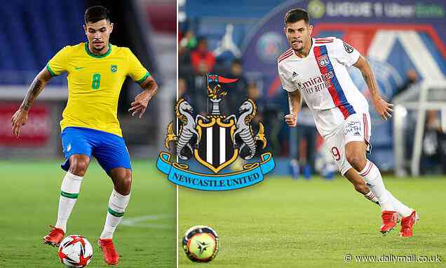 Transfer news: Newcastle agree £33m deal for Lyon midfielder Bruno Bruno Guimarães - Daily Mail