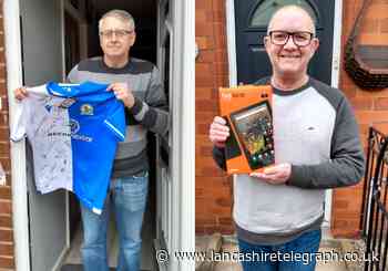 Two competition winners given prizes in Lancashire Telegraph Big Gadget Giveaway