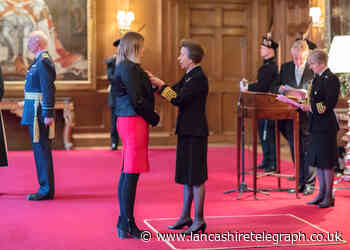 Veterinary lecturer receives OBE from Princess Anne