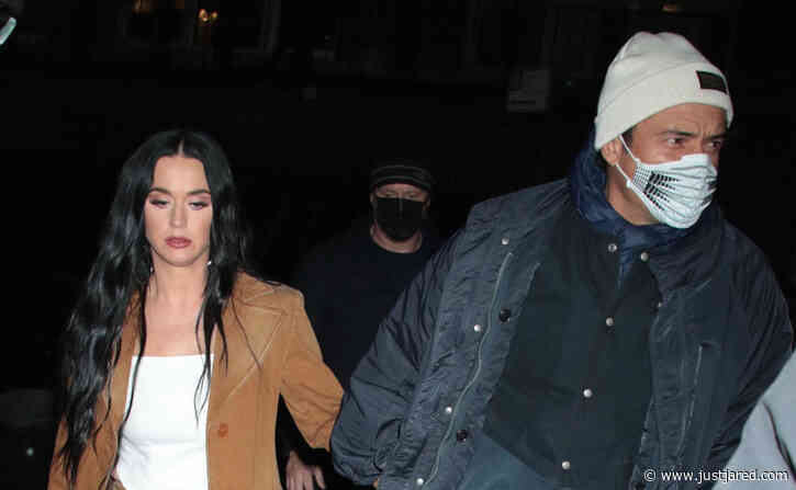 Katy Perry's Fiance Orlando Bloom Joins Her in NYC for 'SNL' Weekend - See Photos!