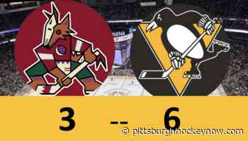 Have a Night Sidney Crosby, 3 Points and Penguins Explode for 6-3 Win over AZ - Pittsburgh Hockey Now