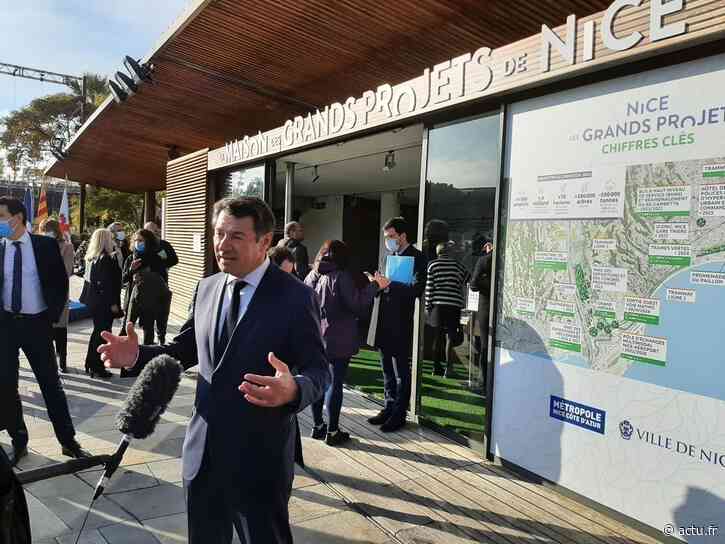 C'est quoi cette Maison des grands projets de Nice sur le miroir d'eau ? - actu.fr