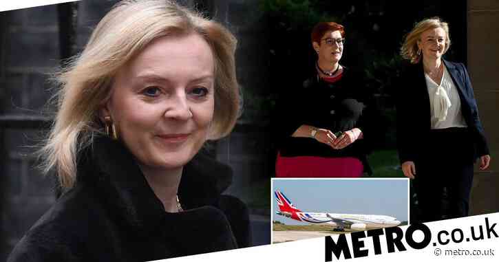 Liz Truss defends using private jet to Australia which ‘cost taxpayers £500,000’