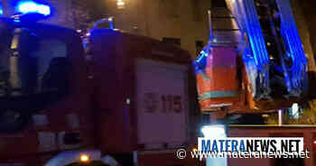Matera: incendio in appartamento! Vigili del Fuoco, Ambulanza e Polizia sul posto - Matera News