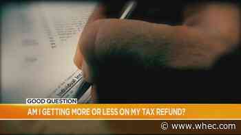 Good Question: Are tax refunds going to be smaller this year?