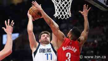 Luka Doncic Dallas Mavericks Portland Trail Blazers - TSN